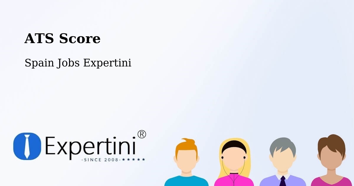 Resume ATS Score & Job Description Match Tool – Cedillo - Spain Jobs Expertini